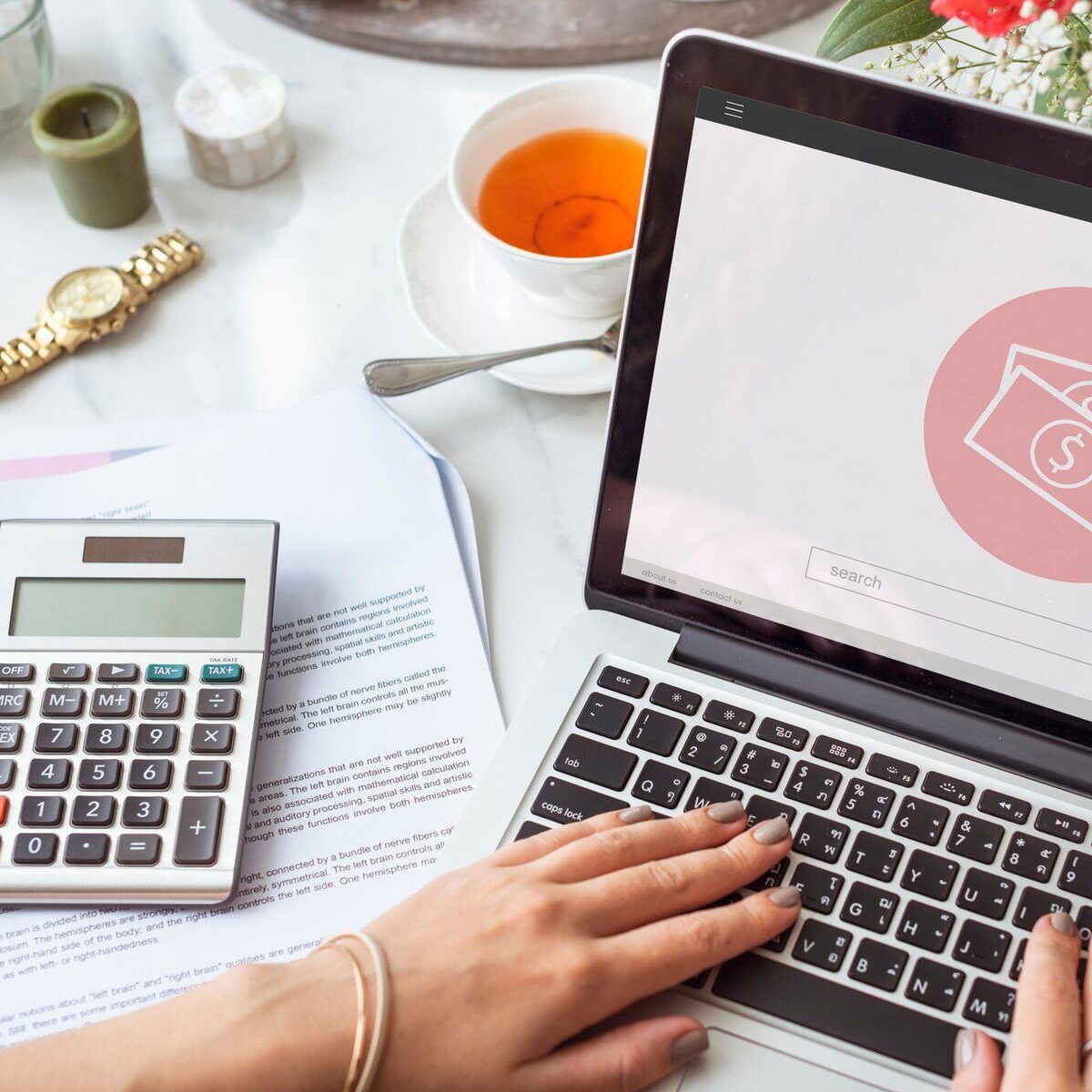 Расшифровка цен (смета) на разработку сайта